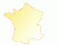 Cities in France (not Corsica)