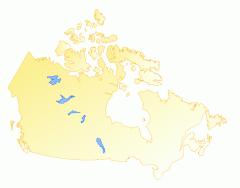 Bodies of water in Canada