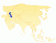 Asia Cities Map Quiz