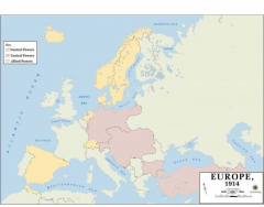The Countries of Europe 1914