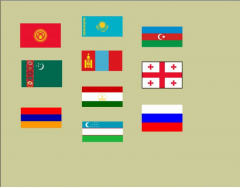 Flags of Central and Northern Asia