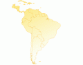 The countries of South America