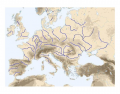 Major Rivers and Tributaries of Europe