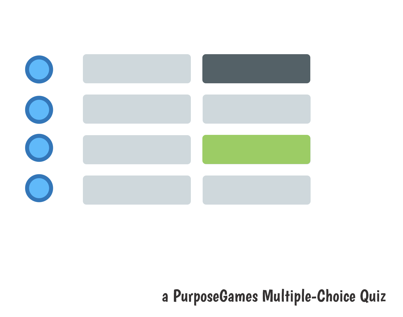 Author's Purpose Spinner/Game