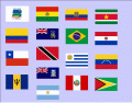 National Flags of South America