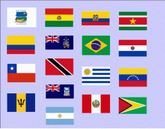 National Flags of South America