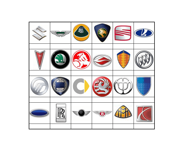 Car Logos: memory quiz • COKOGAMES