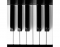 Keys of the piano