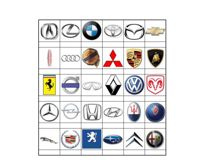 Car brands deals logo game