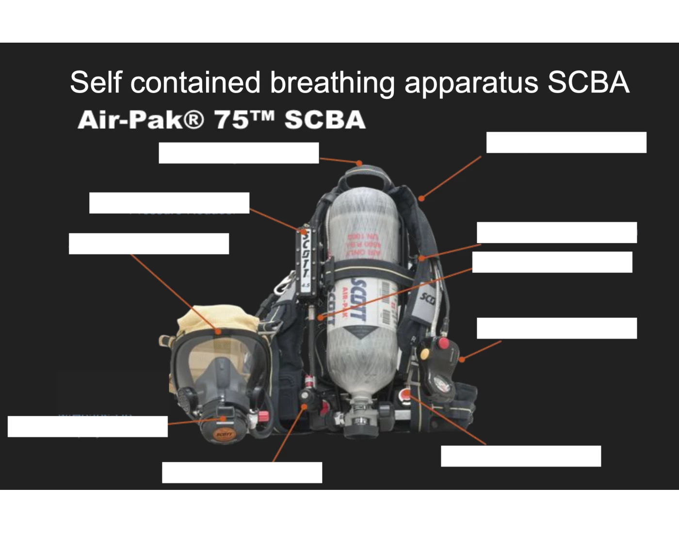 Scott Air-Pak 75 SCBA 4.5 Quiz