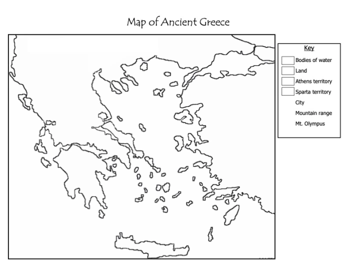 Ancient Greece Map Quiz