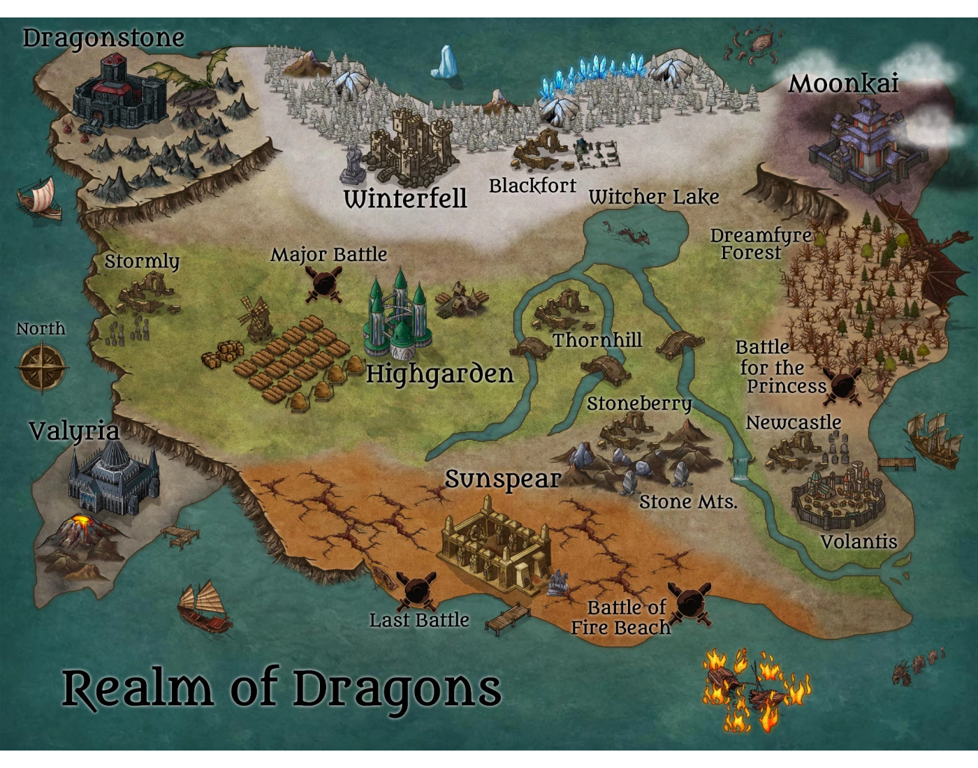 Map of the Realm Quiz