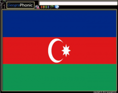  Azerbaijan Flag