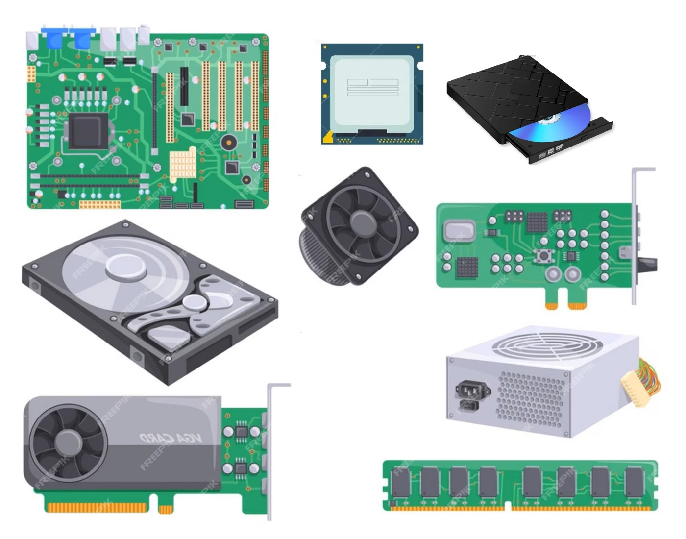 Internal Hardware Animation internal hardware Quiz