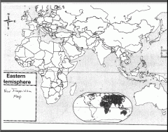 Eastern Hemisphere Map Quiz
