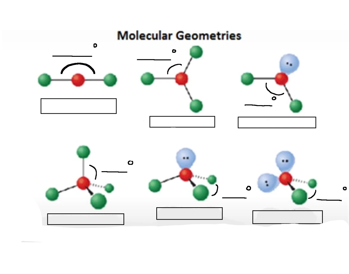 Geometric Diagrams Names and Degrees — Printable Worksheet