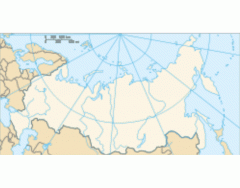 Russia and the Republics Physical Map Quiz