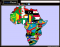 Map of Flags: Africa