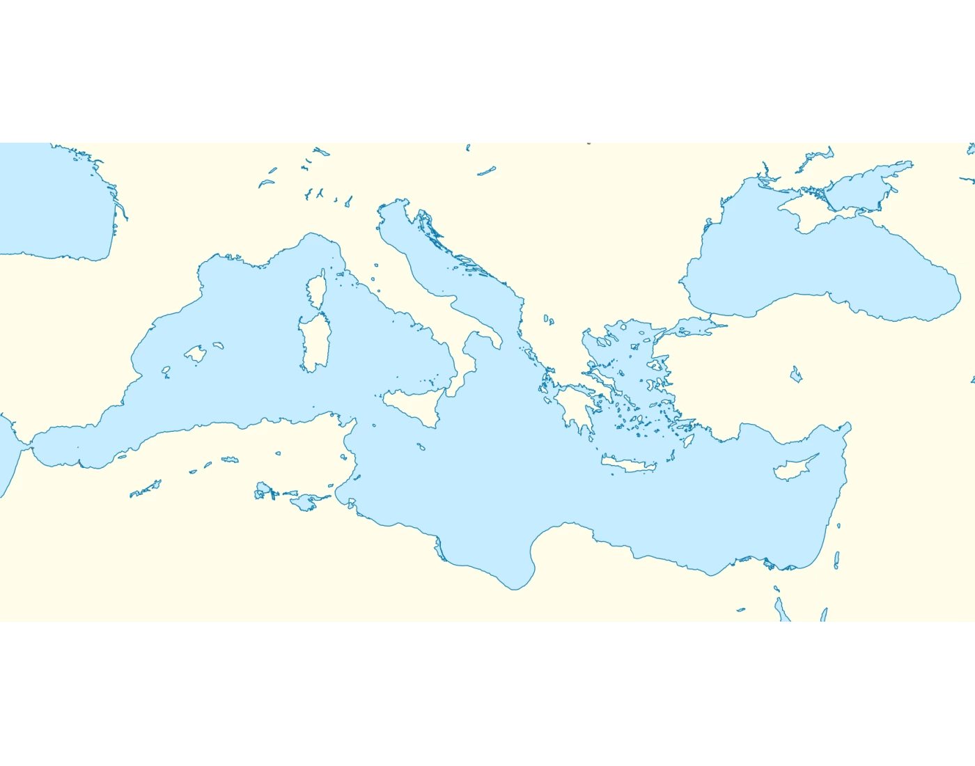 New Testament Map Final Printable Worksheet