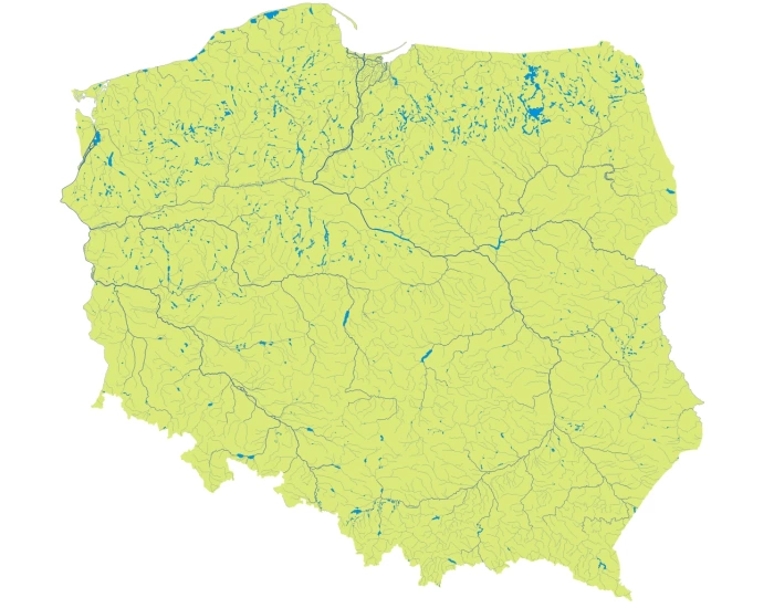 Mapa Rzeki, Jeziora Quiz