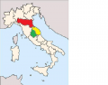 Italy - Regions & Seas