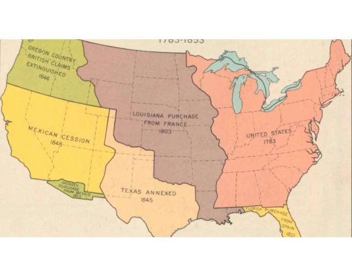 Manifest Destiny Map Game Printable Worksheet