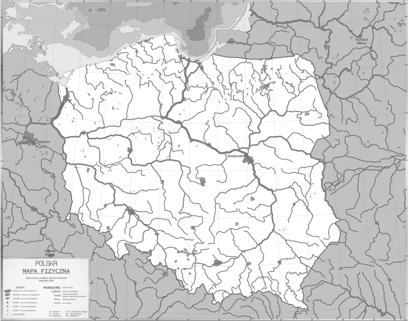 Sprawdzian Z Geografi Dzial 1 Mapa Polski Kl5 Mapa kontorowa polski cz. 1 — Printable Worksheet