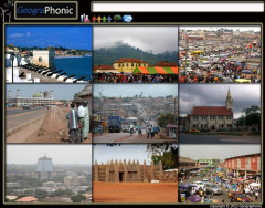 Steden van Ghana