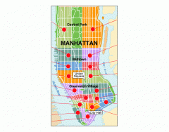 17 Neighborhoods of Manhattan