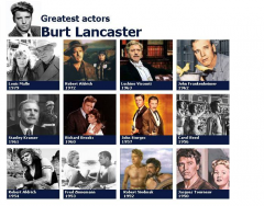 Burt Lancaster Filmography (12 movies)