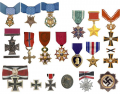 Various World War II Medals