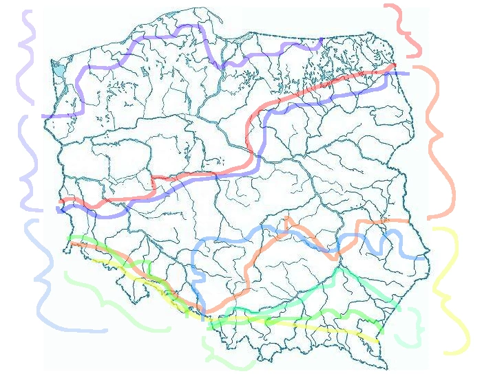 Rzeki I Jeziora W Polsce Quiz - Quiz z Mapy Polski (Jeziora, rzeki, rzeźba, zlodo) — Printable Worksheet
