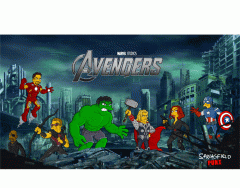 Simpsonized Avengers