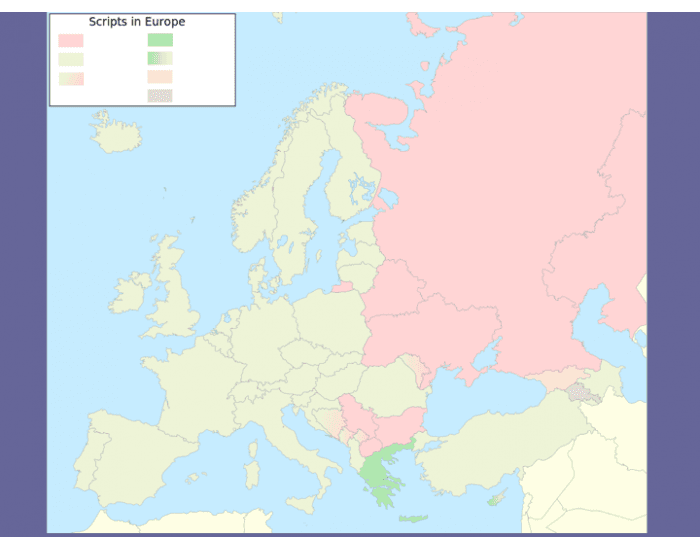 Europe Scripts Scripts in Europe Quiz