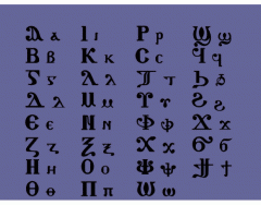 Coptic Alphabet