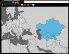 The countries of Central Asia