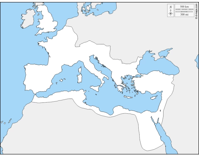 Ancient Rome Map Game