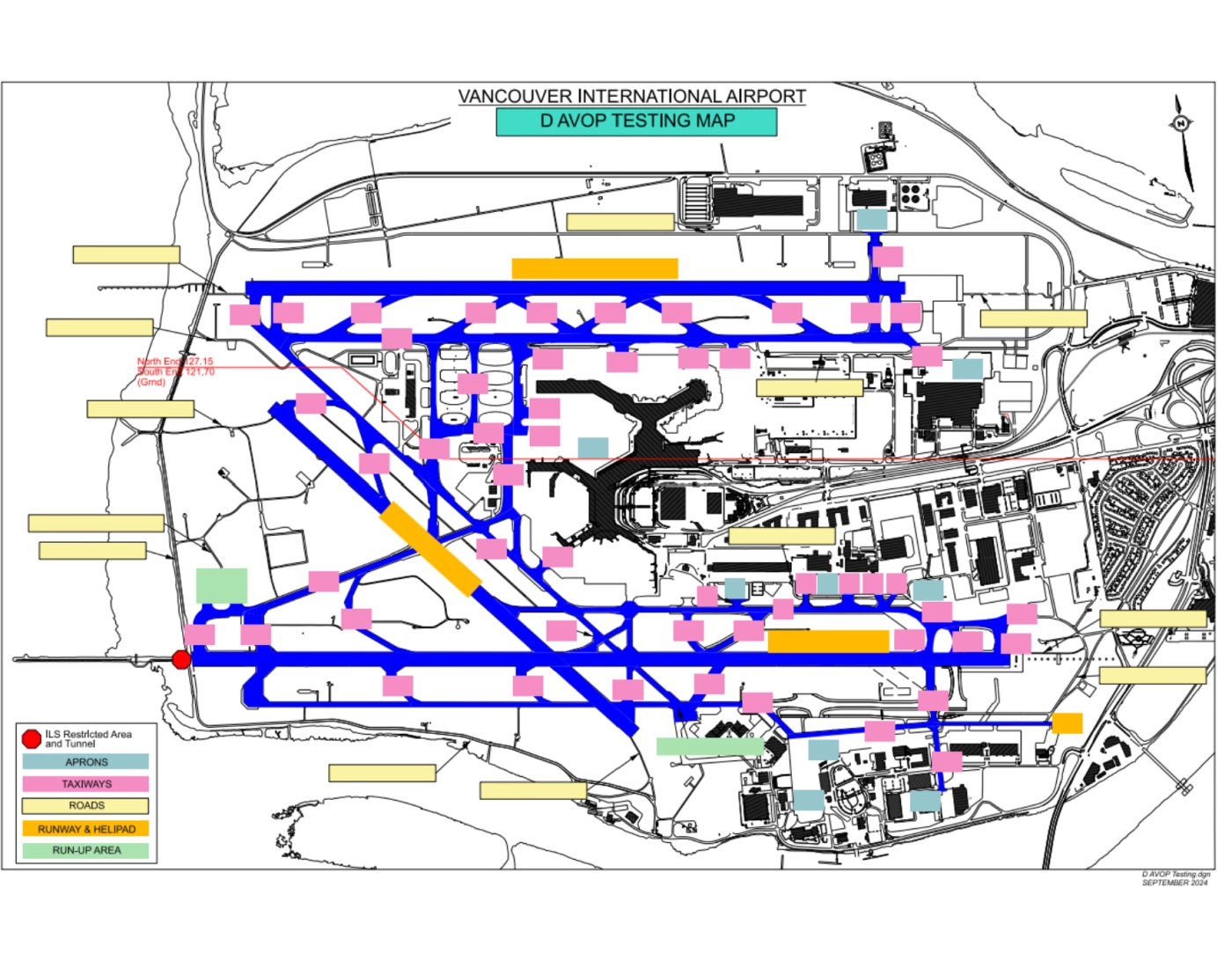 Yvr Ramp Map 2025 YVR D AVOP Map Quiz