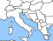 Political Map of Deep Southern Europe