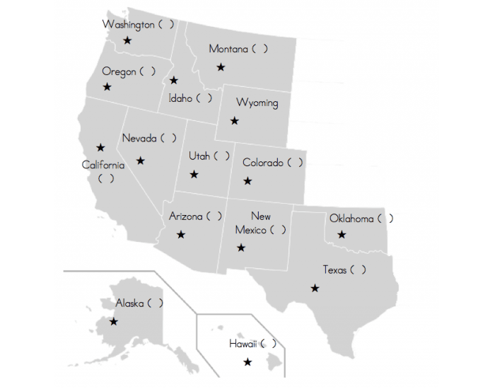 state capitals and abbreviations