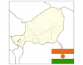 Niger: departments and neighbours
