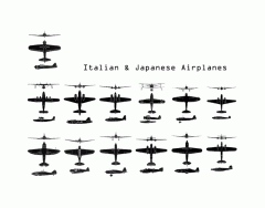 World War II Airplane Spotter (Italian & Japanese)