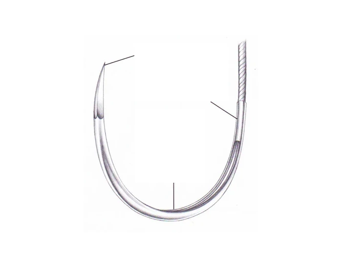 Label - Parts of a Suture Needle — Printable Worksheet