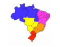 Regiões dos Estados Brasileiros