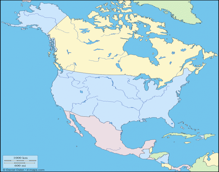 Combined Geography 10 North America Quiz