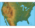 God Bless America Physiographic Features