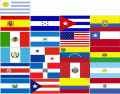 Spanish Country Flags