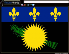 Guadeloupe flag (unofficial)