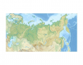 Russia Costal Features, Rivers, and Cities