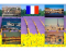6 cities of France